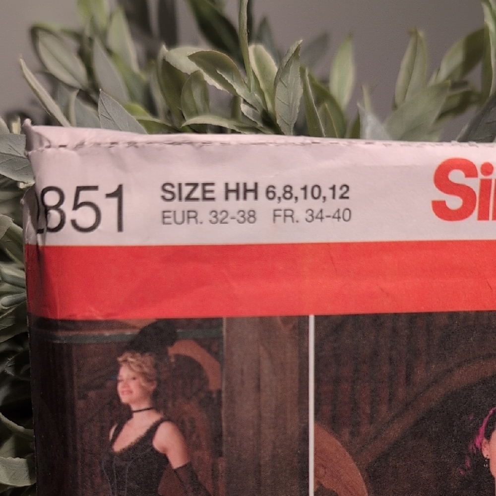 Simplicity Vibrant Costume Sewing Pattern - Picture 2 of 3